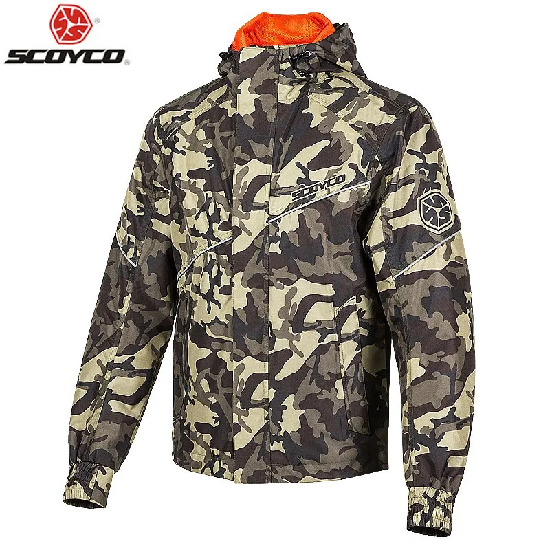 Мужская мотоциклетная куртка SCOYCO камуфляжная дышащая летняя JK86 M ~ 3XL|Куртки| |