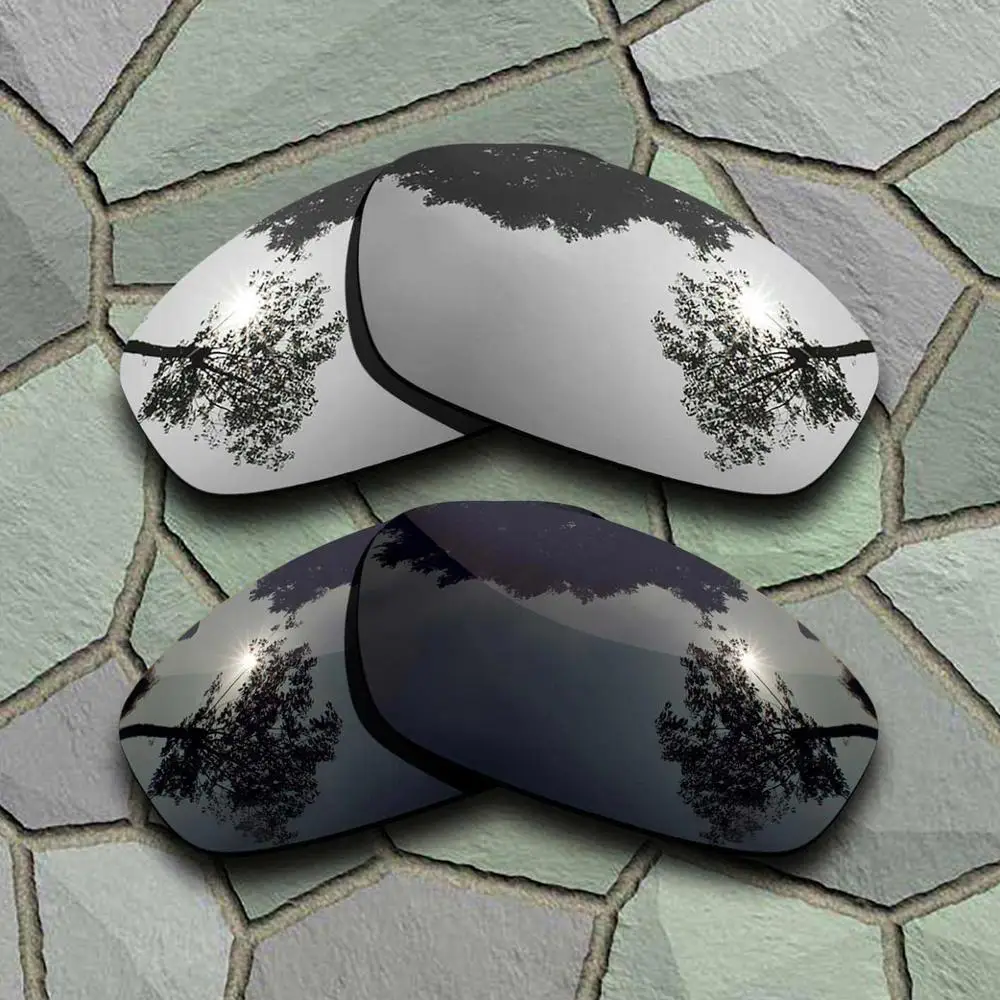 Black-Chrome Солнцезащитные очки поляризованные Сменные линзы для Oakley Juliet-variets - Цвет линз: Black-Chrome