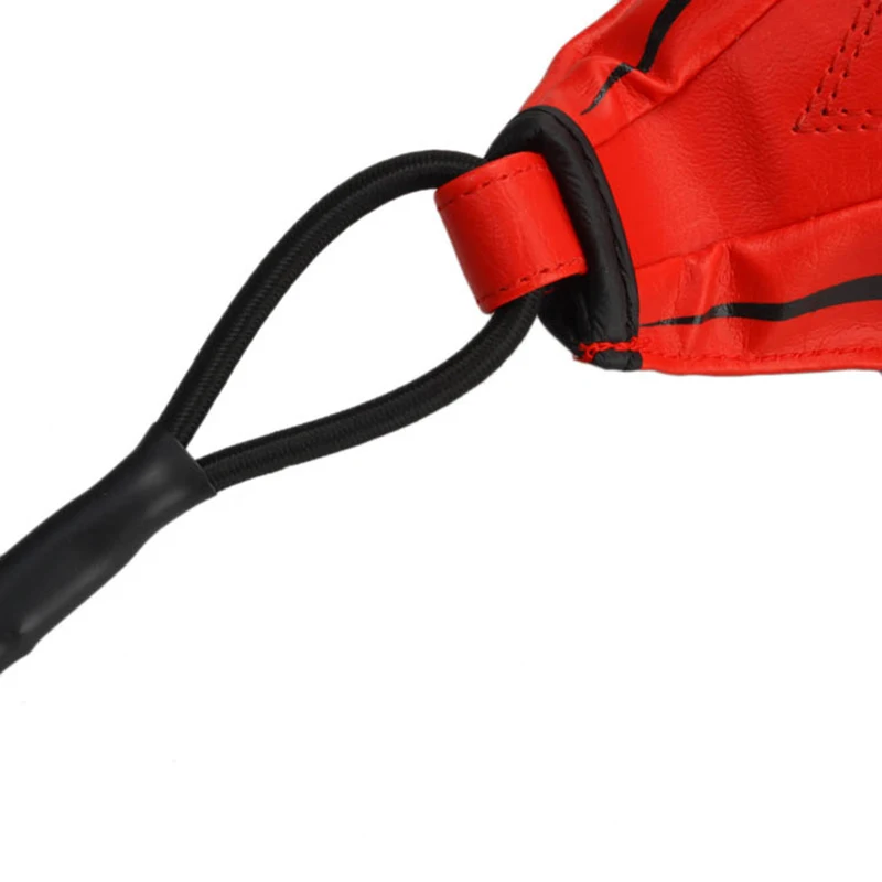 Новинка двухсторонний тренировочный боксерский мяч для MMA скоростной красного