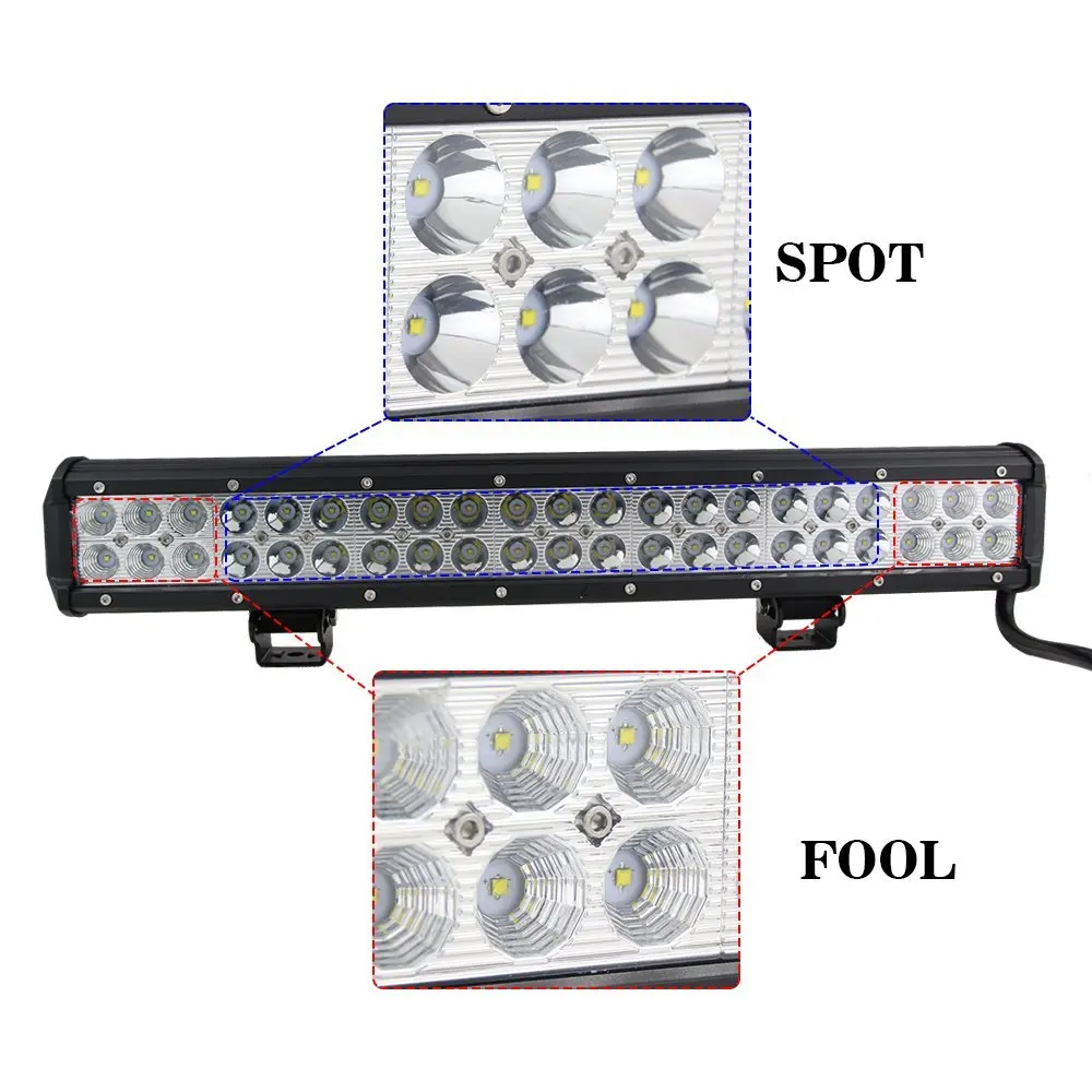 Фонарь светодиодный 126/144/180/288 Вт дюйма|led car|light car ledcar led light |