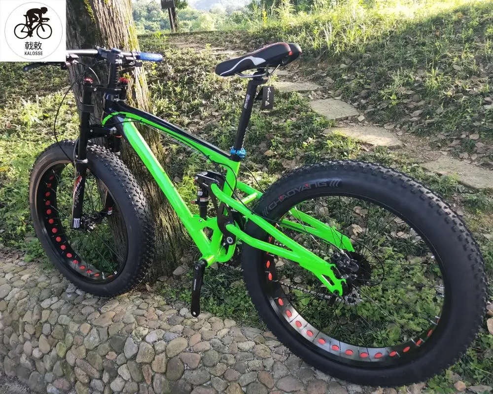 Kalosse 100 мм обода DNM 165 путешествия полная подвеска пляжный велосипед bicicleta 27