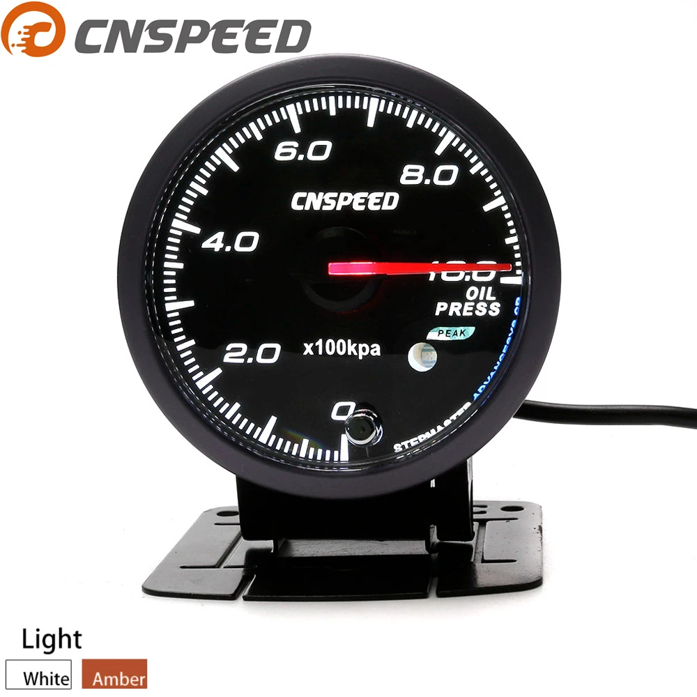 Манометр масляный CNSPEED автоматический измеритель давления 0 10 бар с