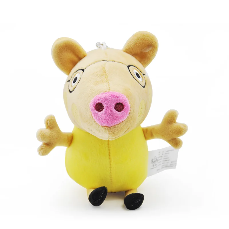 Оригинальные Плюшевые игрушки Peppa, Свинка Джордж, семейные друзья, школьные вечерние украшения, детский подарок на Рождество, Хэллоуин