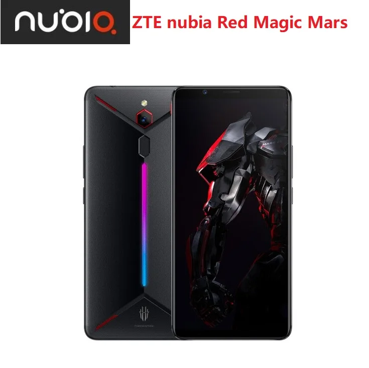 Мобильный телефон zte nubia Red Magic Mars, 6,0 дюймов, 8 ГБ ОЗУ, 128 Гб ПЗУ, Восьмиядерный процессор Snapdragon 845, фронтальная камера МП, задняя камера 8 Мп, игровой телефон