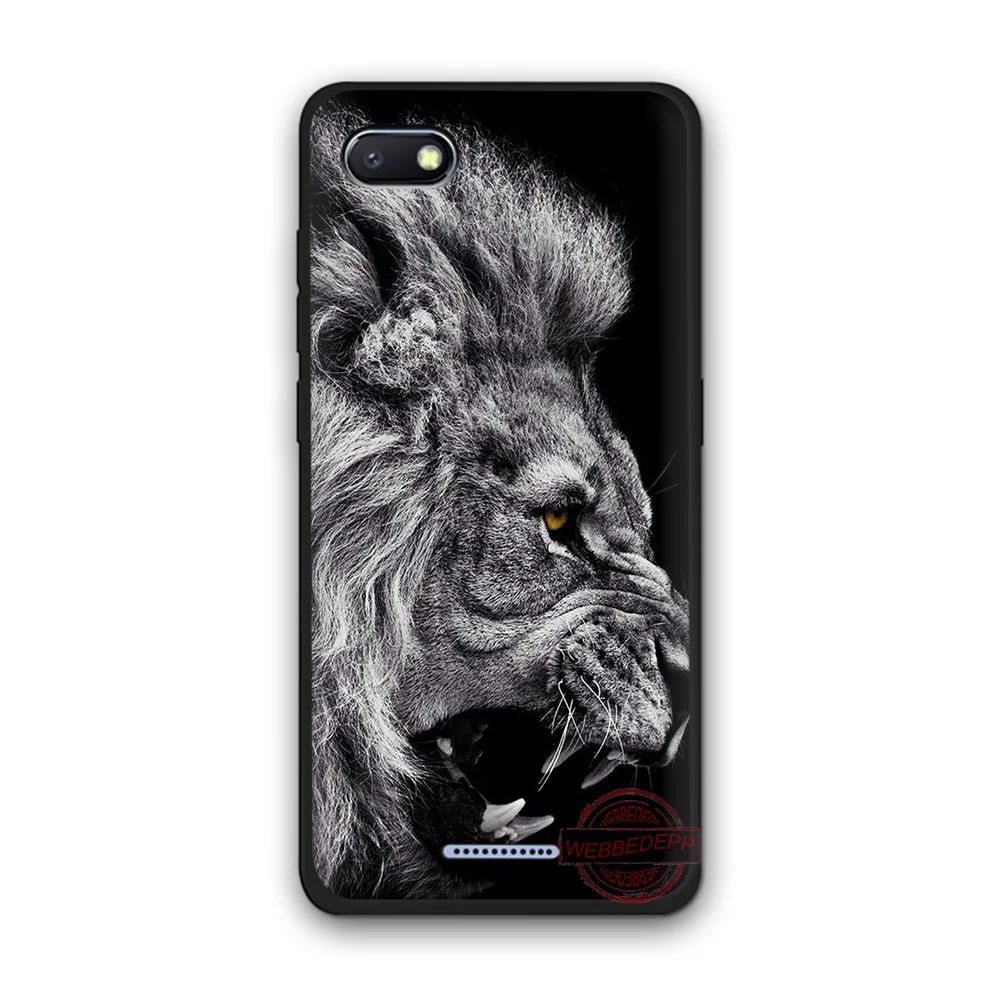 WEBBEDEPP Лев TPU чехол для телефона чехол-накладка Redmi Note 6Pro 7Pro 4A 4X 5 5A 6A 8A 7 S2 note 8 |