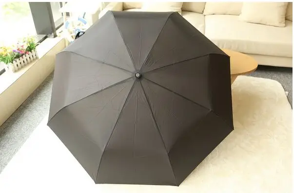 ndLarger Men's Nylon Automatic Umbrella Quality Business Folding Windproof Black Blue Rain Gear paraguas Free Shipping | Дом и сад