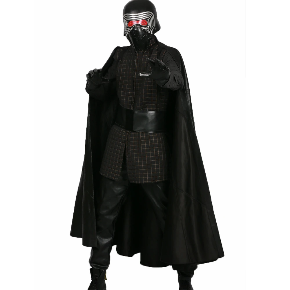 XCOSER Kylo Ren последний джедай Косплей Kylo Ren обновленная версия Полный комплект черный Хэллоуин косплей костюм для мужчин