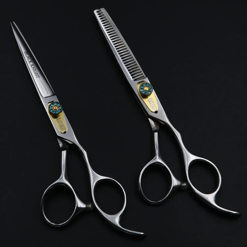 6 дюймов Профессиональные Парикмахерские ножницы набор резки + филировочные