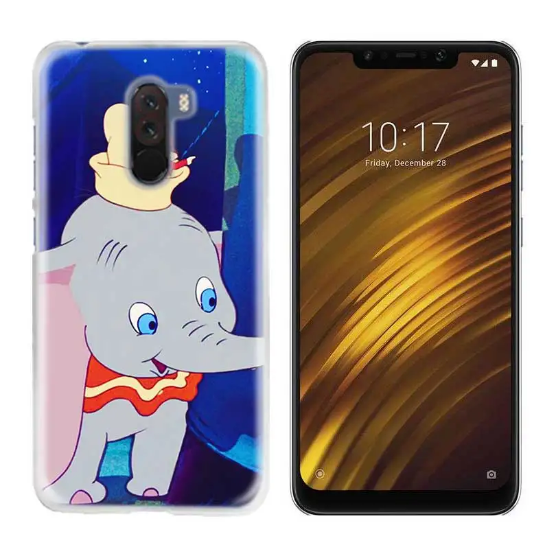 Анимация Дамбо чехол для Xiaomi Redmi Note 7 6 6A 5 5A 4 4X Y3 S2 GO mi 8 9 A1 A2 играть mi x 3 Pocophone F1 Lite Pro Plus