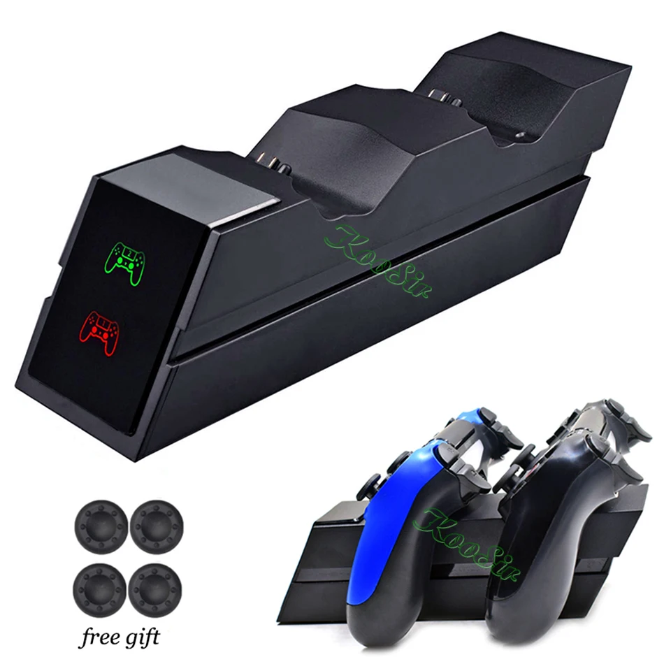 PS4/Pro/Slim контроллер зарядное устройство Подставка PS 4 геймпад беспроводной джойстик зарядная док-станция для Playstation Dualshock 4