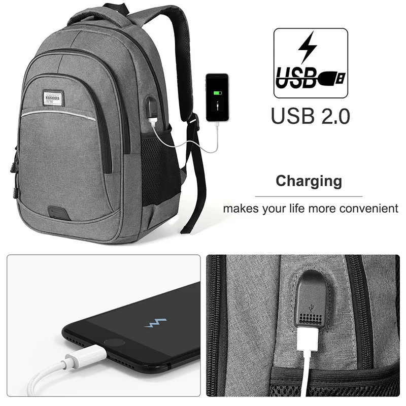 Анти вор рюкзак с usb портом 15 6 дюймов ноутбук для женщин мужской школьный сумка подростков мальчиков