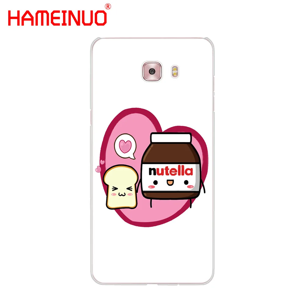 HAMEINUO чехол для телефона с шоколадной едой Tumblr Nutella Samsung Galaxy C5 C7 C8 C9 C10 J2 PRO
