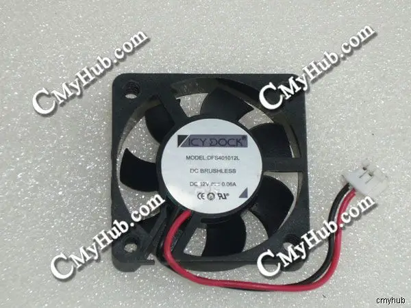 Подлинный для ледяной док станции DFS401012L DC12V 0.06A 3 контактный 2 проводной 4010 40X40X10MM