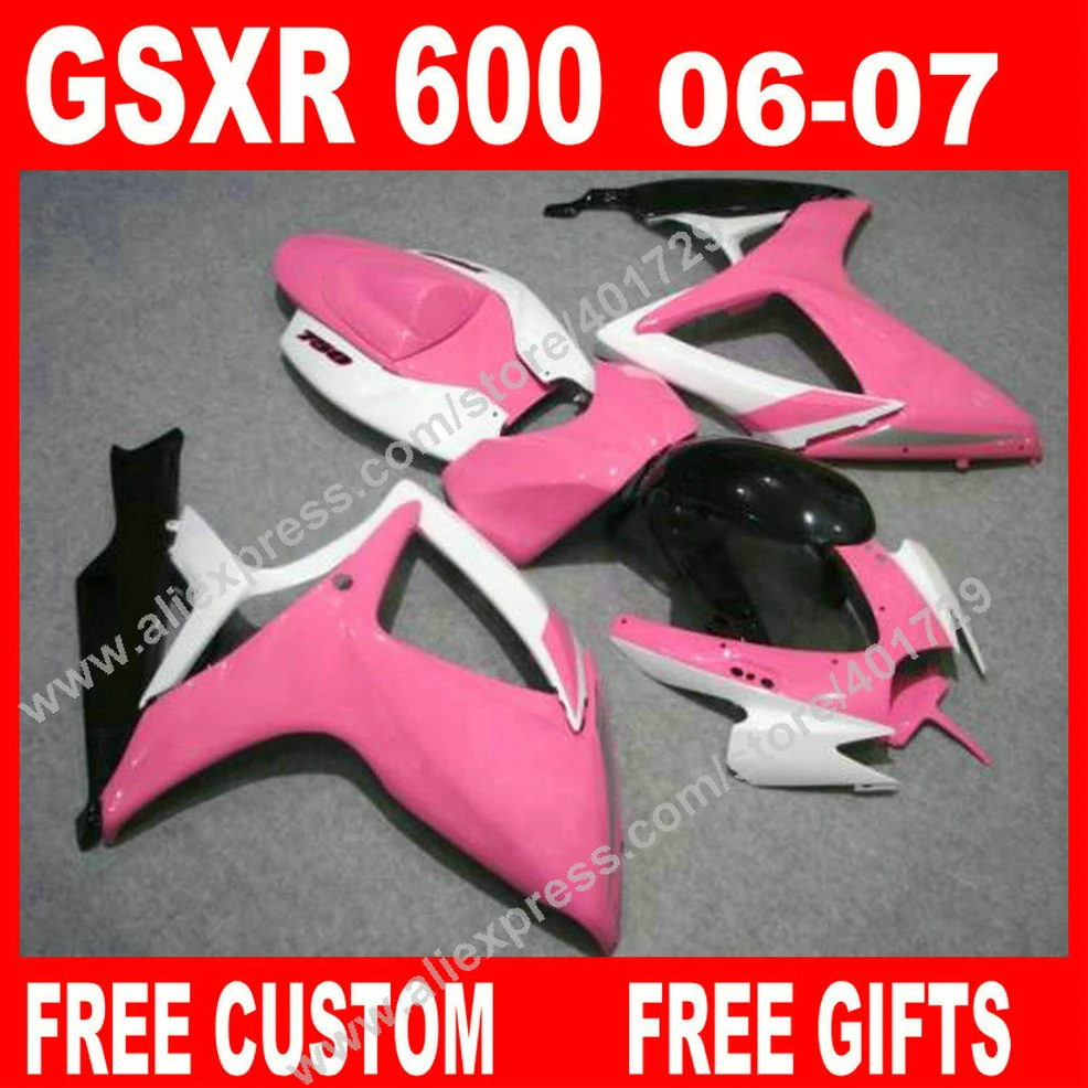 Бесплатная доставка на заказ Обтекатели для красивых розовых белых черных 2006 2007