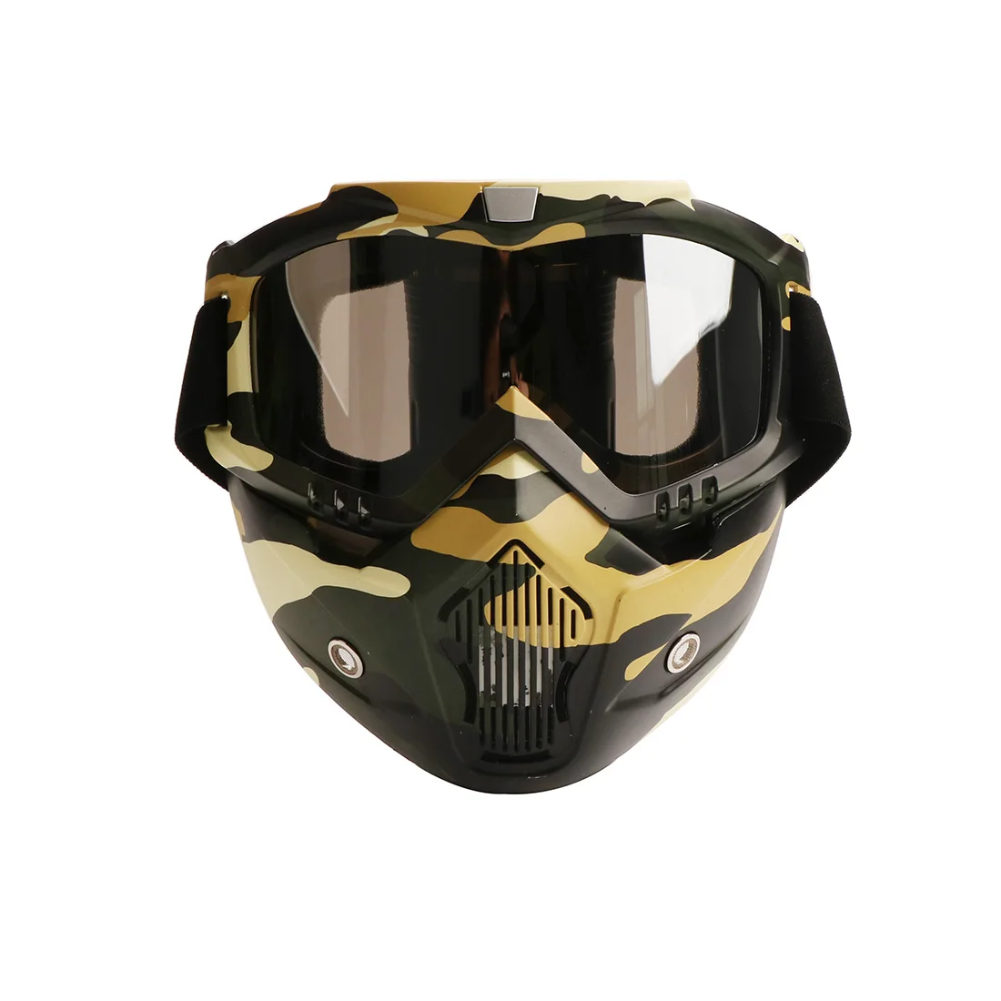 Серый Hommes femmes lunettes de Ski сноуборд motoneige lunettes masque neige hiver лыжные lunettes de Ski motonetes de soleil - Цвет: Серый