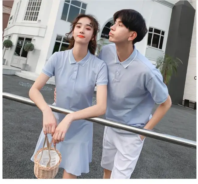 Парная одежда для влюбленных праздничная свидания Милая футболка с оборками