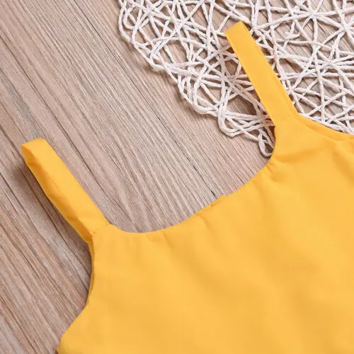 Летние костюмы для маленьких девочек с принтом подсолнухов женский короткий топ