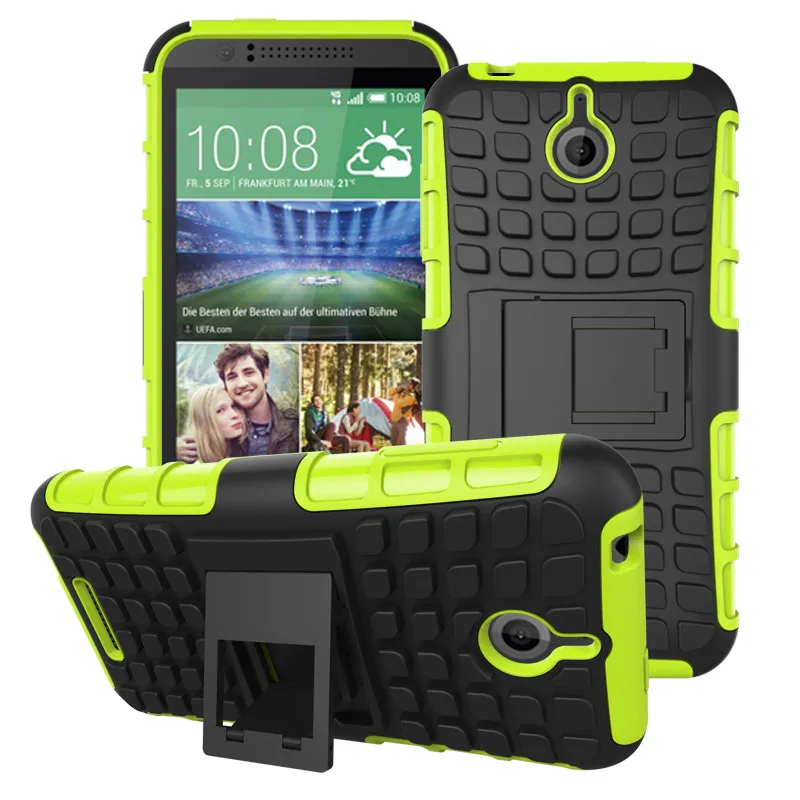 2 в 1 защитный чехол с рисунком шины для HTC Desire 510 526G + 610 620 функцией подставки 826 818