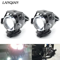 universal 12v motorcycle metal headlight fog light for kawasaki er6n z650 ninja 300 versys 650 yamaha fjr 1300 mt09