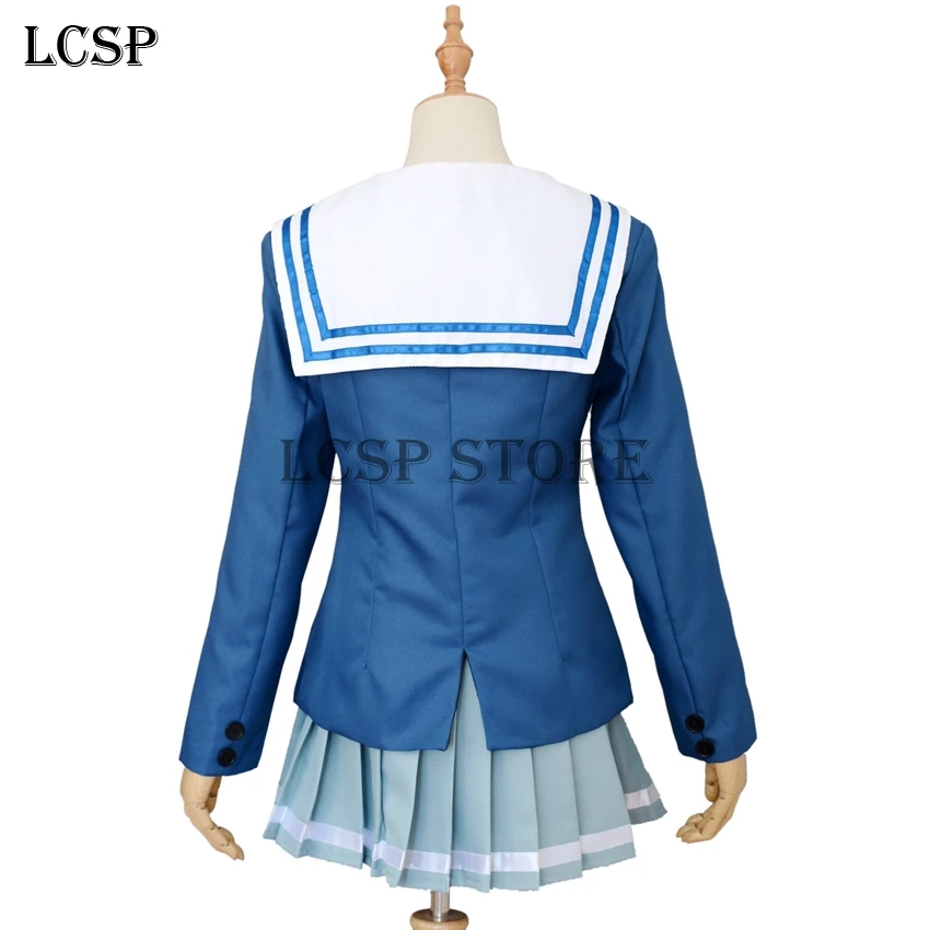 LCSP Kyokai no kanata Косплей костюм Kuriyama Mirai японское аниме взрослая школьная форма