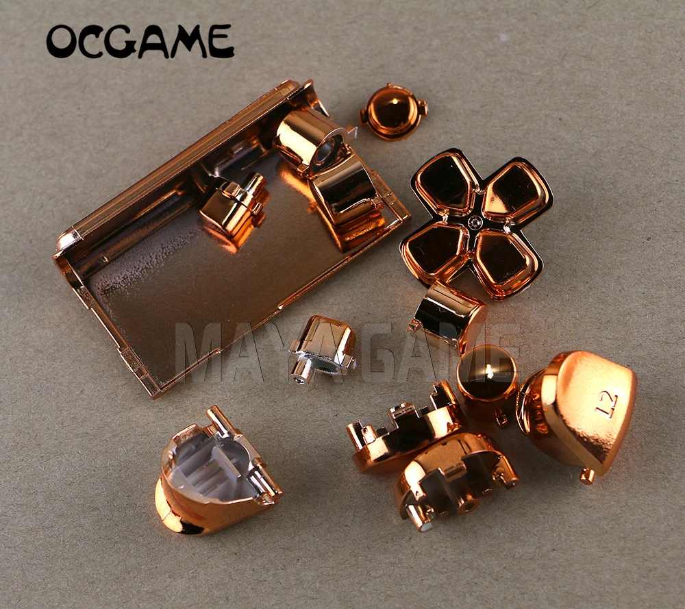 OCGAME полные кнопки для контроллера PS4 геймпад аналоговые джойстики видеоигр Dpad Home