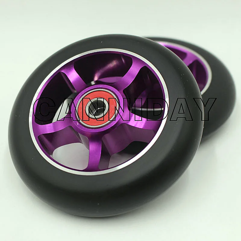 2 шт. колеса для скутера из алюминиевого сплава 100 мм|wheel remote|wheel axlewheel adapters 5 lug to |