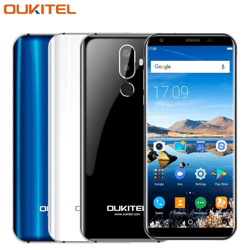 Оригинальный Oukitel K5 мобильного телефона 5 7 дюйма Экран 2 ГБ Оперативная память 16