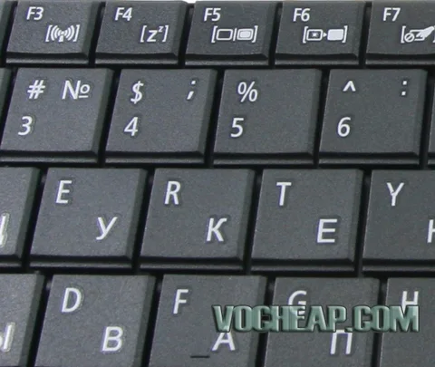 Клавиатура vanpoov для Acer Aspire E1 черная русская