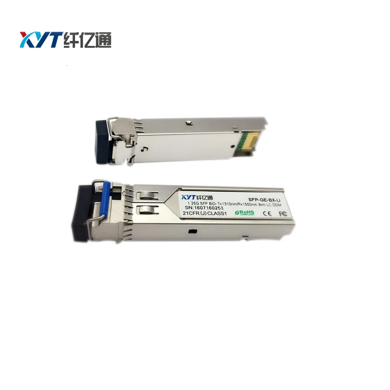 1 пара 155 м 3км модуль BIDI SFP с DDM LC коннектором 1310/1550nm оптический