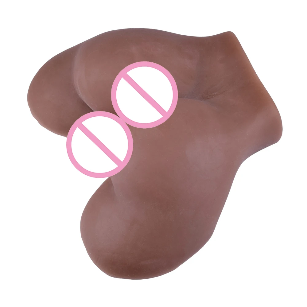 Черные Секс куклы настоящая искусственная силиконовая Женская попка игрушки для