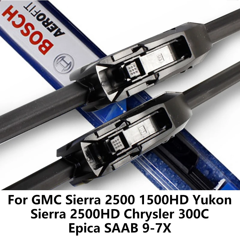 Щетки стеклоочистителя Bosch для GMC Sierra 2500 1500HD Yukon 2500HD Chrysler 300C Epica SAAB 9 7X 22 и дюйма