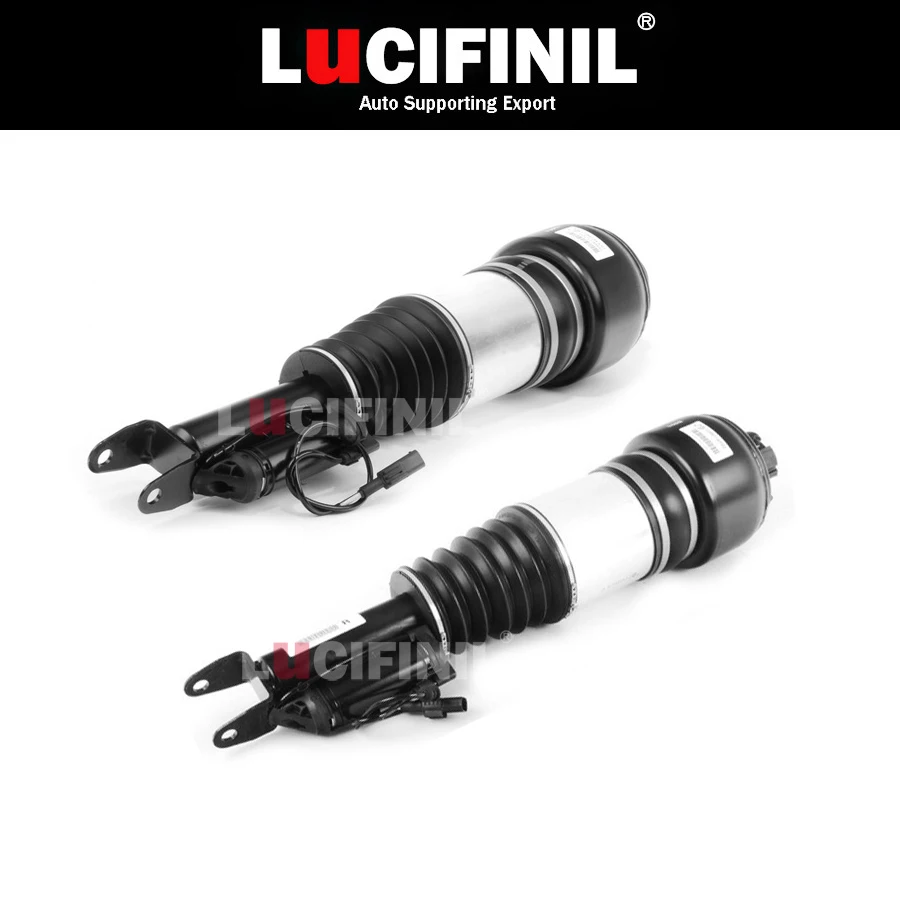 LuCIFINIL 1* Пара Передняя Пневматическая Пружина подвеска амортизатор воздушная езда в сборе подходит для Mercedes-Benz W211 W219 E320 CLS E-CL 2113209313(413
