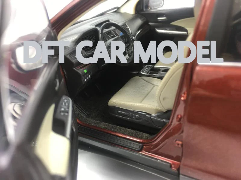1:18 Масштаб сплав игрушечный транспорт CRV CR-V модель автомобиля SUV Детские Игрушечные Машинки оригинальные авторизованные подлинные детские игрушки