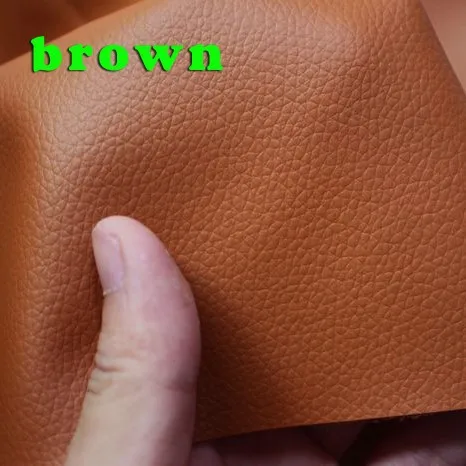 

100x140cm Small Lychee Pu Leather, Faux Leather Fabric, Sewing Pu Artificial Leather. Upholstery Leather