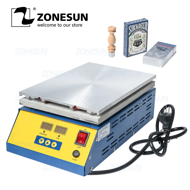 Машина для упаковки сигарет ZONESUN Cellophane покерная коробка блистерная пленка BOPP
