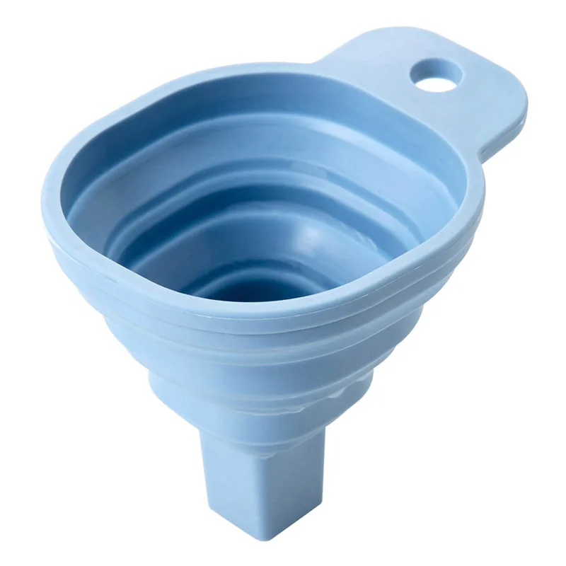 1 шт. квадратная воронка домашняя силиконовая для разлива масла кухонная трубка