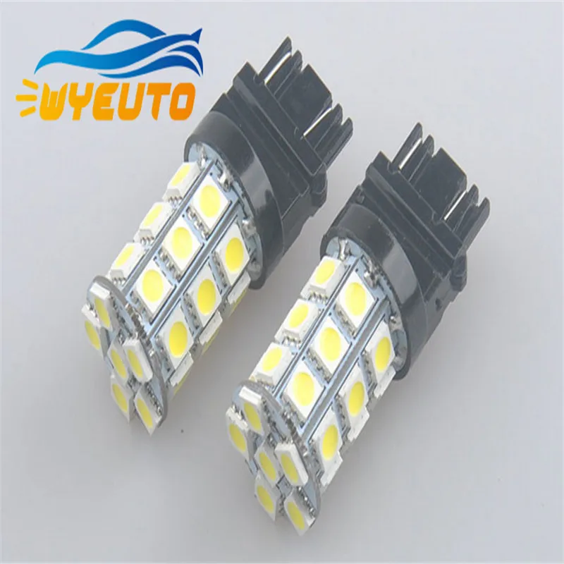 1 шт. светодиодные лампы для автомобилей BA15S 1157 1156 T20 5050 27SMD поворотный свет стоп