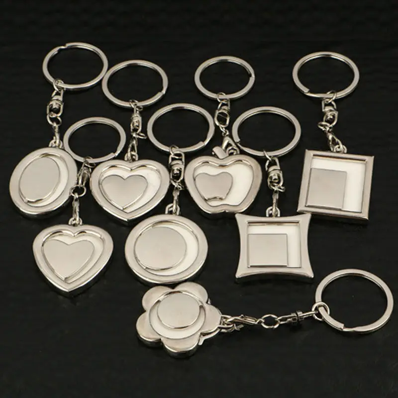 Брелок брелок из металлического сплава с фоторамкой 1 шт.|keyring keychain|keyrings giftsphoto insert