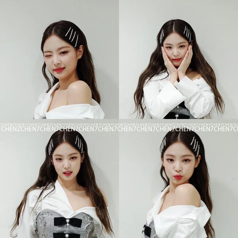 Заколка для волос kpop в Корейском стиле знаменитости Новинка корейский милый