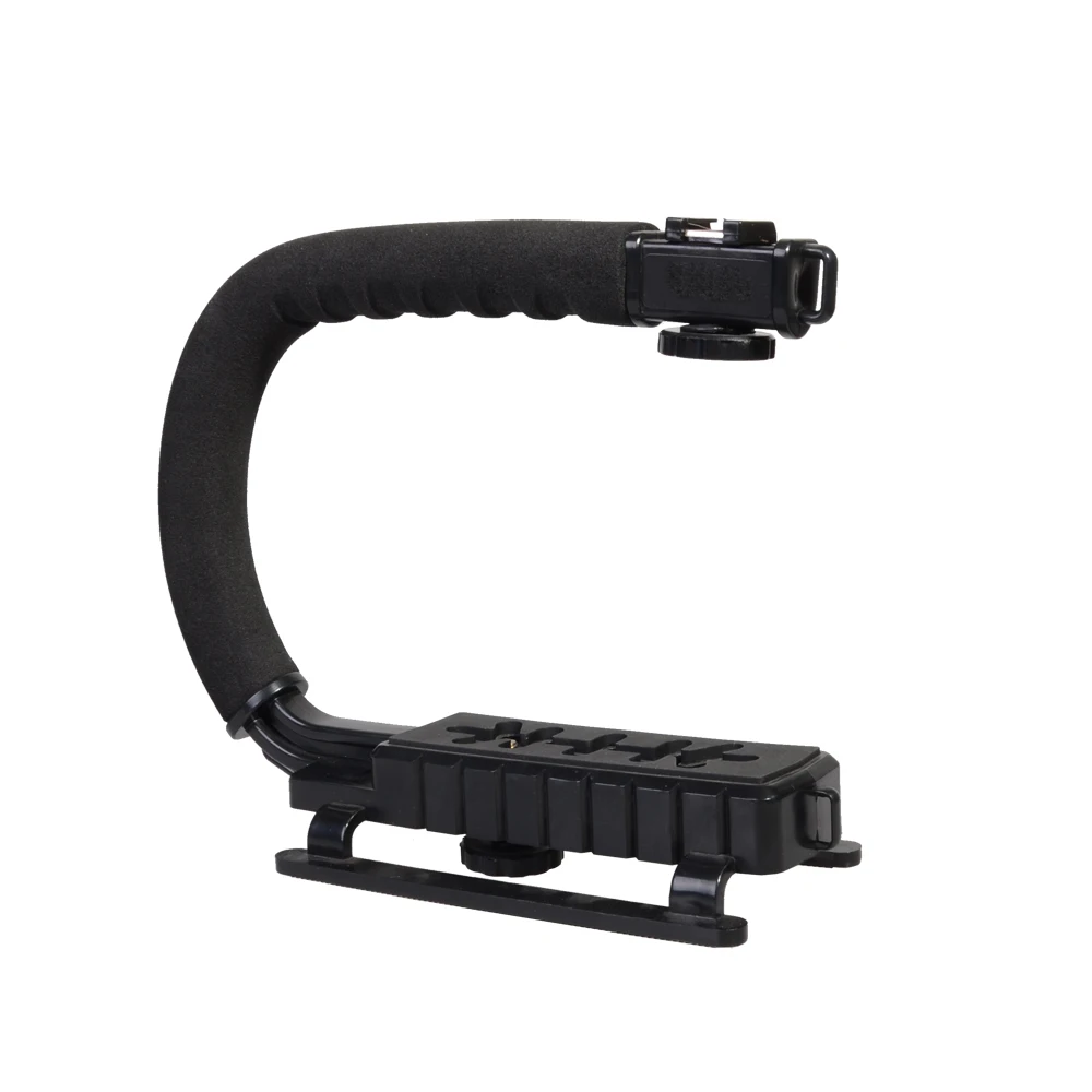 Держатель для вспышки Ручной Стабилизатор видеокамеры DSLR SLR камеры телефона Gopro