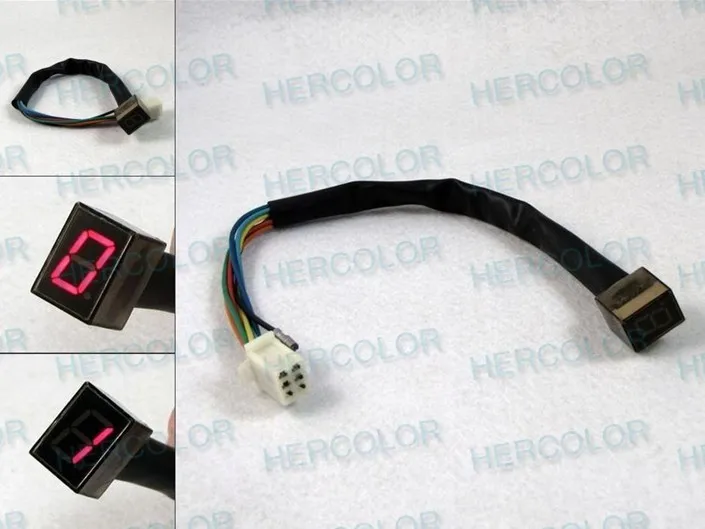 

Universal Digital Gear Indicator for Motorcycle Red