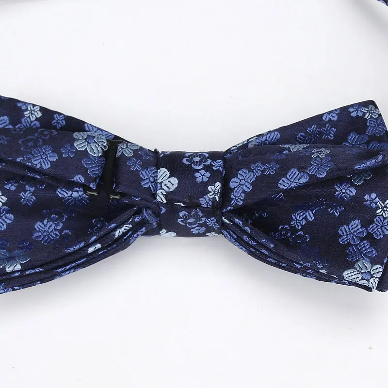 Модный галстук бабочка мужской классический из полиэстера и шелка в винтажном