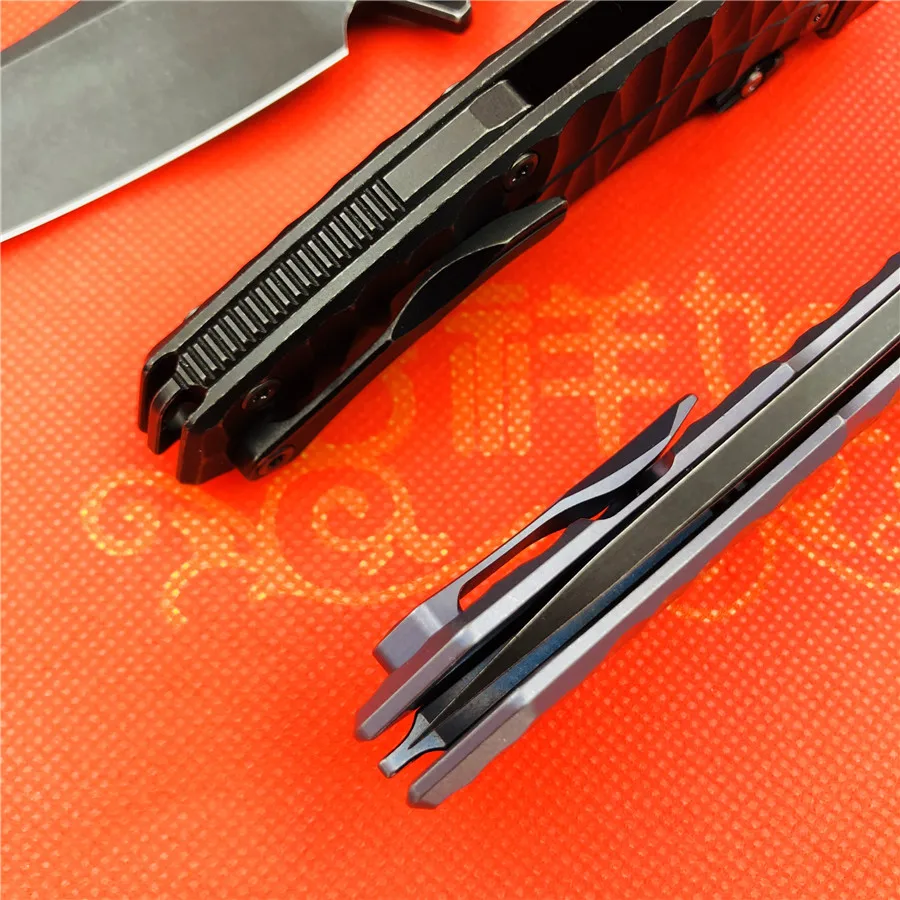 MAXACE Ворон Флиппер складной нож M390 лезвие TC4 титановая ручка Открытый лагерь Охота выживания карманные Кухонные Ножи EDC инструменты