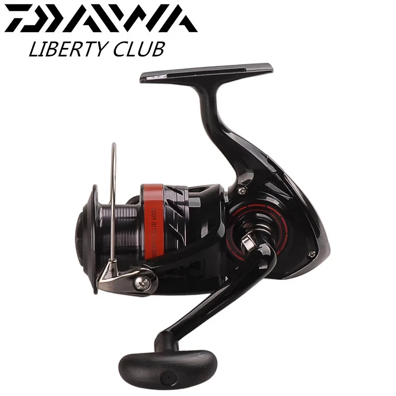 

Original DAIWA LIBERTY CLUB Full Metal Spinning Fishing Reel 2000 3000 3500 4000 Carretilha Moulinet Peche Saltwater Carp Feeder