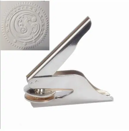 

Design Your Own Embosser Stamp / Custom Embosser Seal for Personalized / customize Embossing stamp with your logo,Personalized