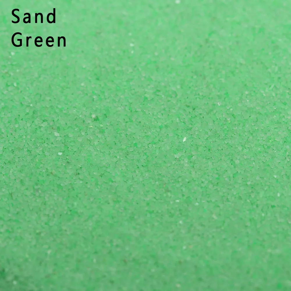 sand green 1 сумка для микро ландшафтного дизайна песок Mini Stone миниатюры Террариум орнамент сад воды в аквариуме Funtain фигурка аксессуары «сделай сам» - Цвет: sand green
