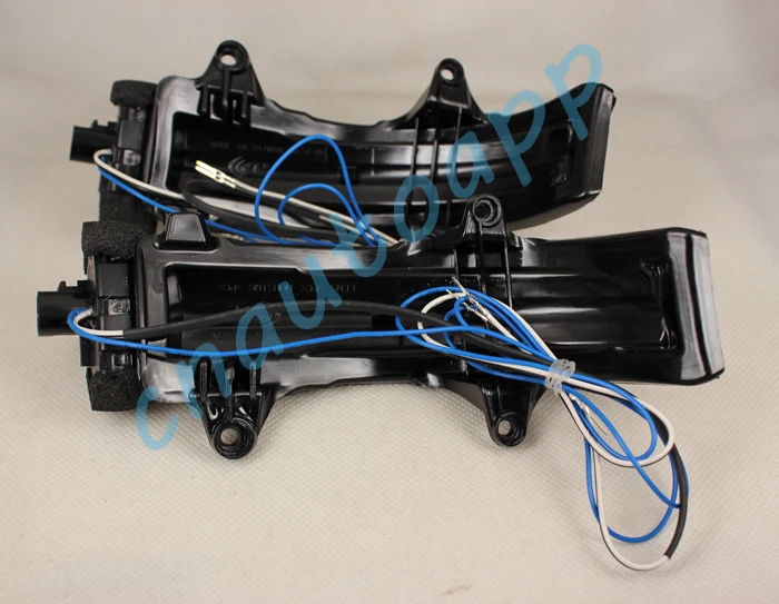 Зеркало заднего вида для автомобиля светодиодный светильник с поворотными