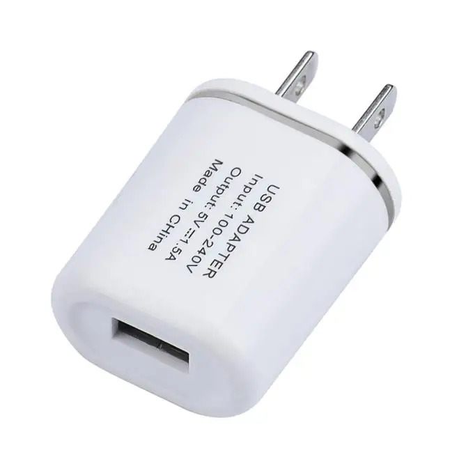Настенный USB 5 В в/1.5A зарядное устройство США штекер Зарядка для iPhone для samsung для LG телефон дропшиппинг YE12.27