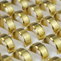 30pcs gold men ring stainless steel rings lots jewelry bulks lr4142