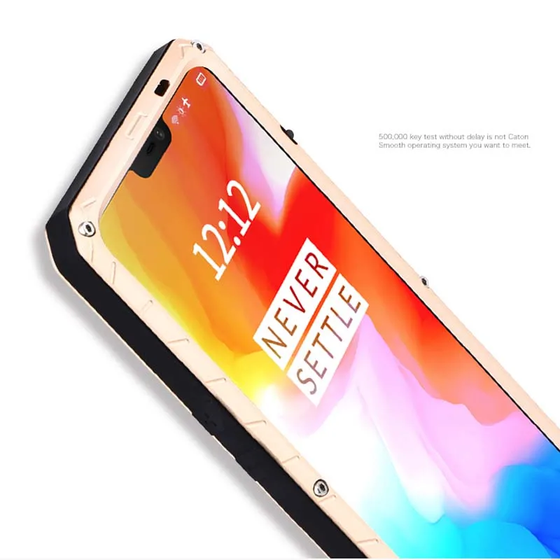 IMATCH Повседневная жизнь мобильный чехол для телефона для Oneplus 6 роскошный противоударный металлический силиконовый чехол 360 полная защита чехол JS0358